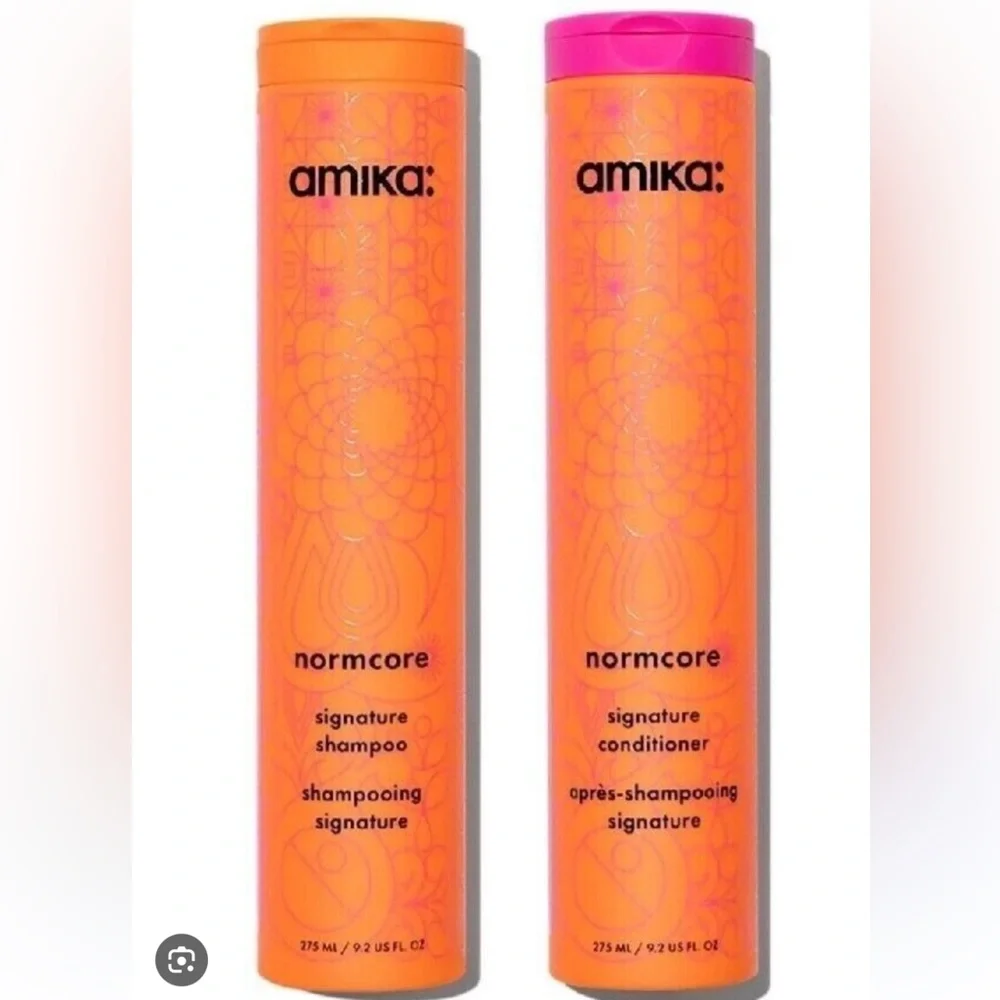 Amika Signature Shampoo & Conditioner Set Normcore 9.2 oz. New. Unopened. - Picture 2 of 7